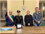 Il Luogotente Galmuzzi con i sindaci di Paesana, Sanfront e Crissolo