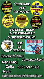 Referendum contro la caccia 